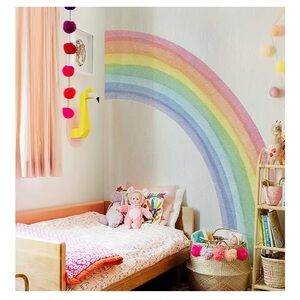 Rainbow Wall Decal for Kids Room